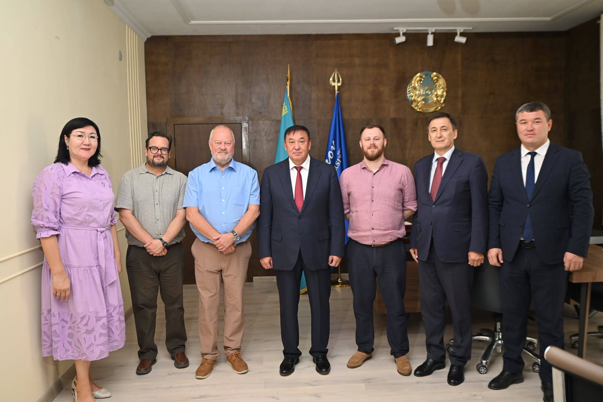 ӨЗБЕКӘЛІ ЖӘНІБЕКОВ УНИВЕРСИТЕТІНЕ ABERTAY UNIVERSITY ДЕЛЕГАЦИЯСЫ КЕЛДІ